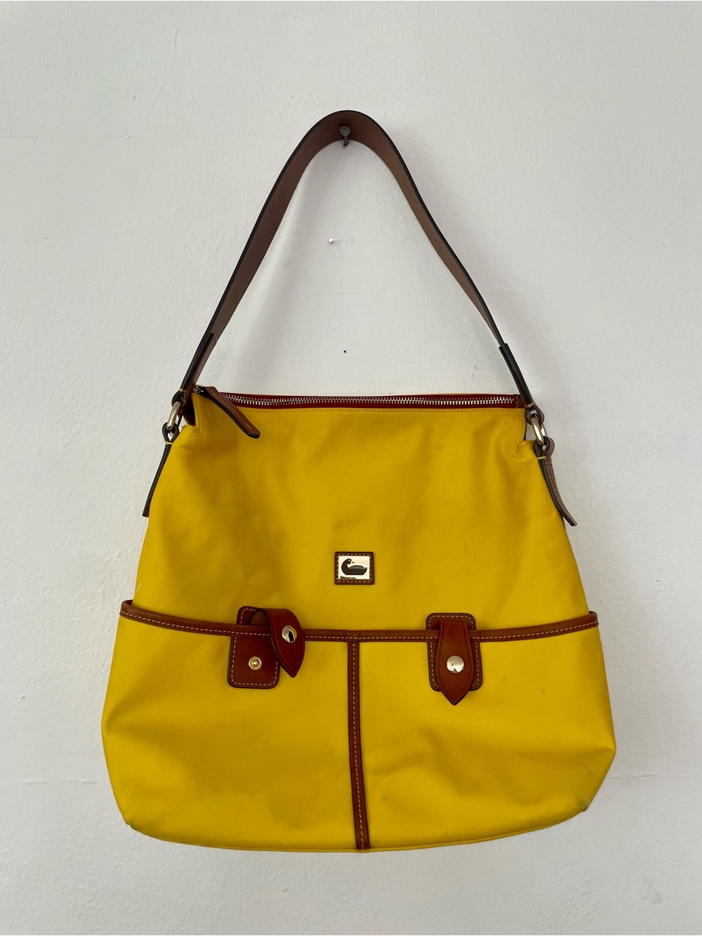 Dooney & Bourke Yellow Shoulder Tote Bag